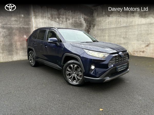 Toyota RAV4 SUV, Petrol Hybrid, 2022, Blue