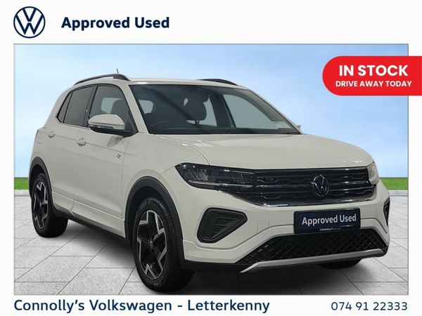 Volkswagen T-Cross SUV, Petrol, 2025, White