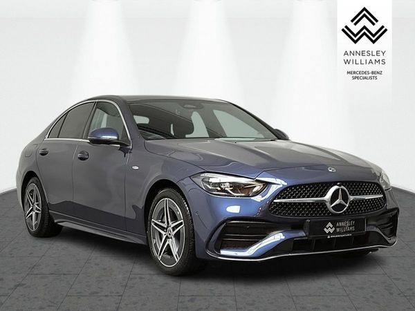 Mercedes-Benz C-Class Saloon, Petrol Plug-in Hybrid, 2025, Blue