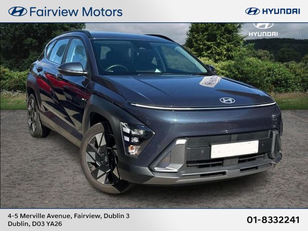 Hyundai KONA SUV, Petrol Hybrid, 2025, Blue