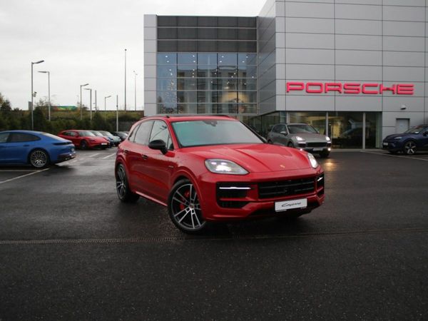 Porsche Cayenne SUV, Petrol Plug-in Hybrid, 2025, Red
