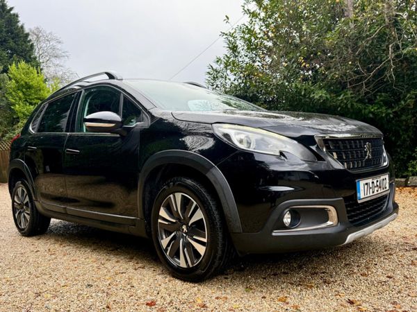 Peugeot 2008 SUV, Petrol, 2017, Black
