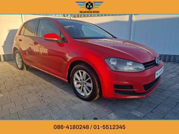 Volkswagen Golf Hatchback, Petrol, 2013, Red