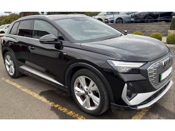 Audi Q4 e-tron SUV, Electric, 2023, Black