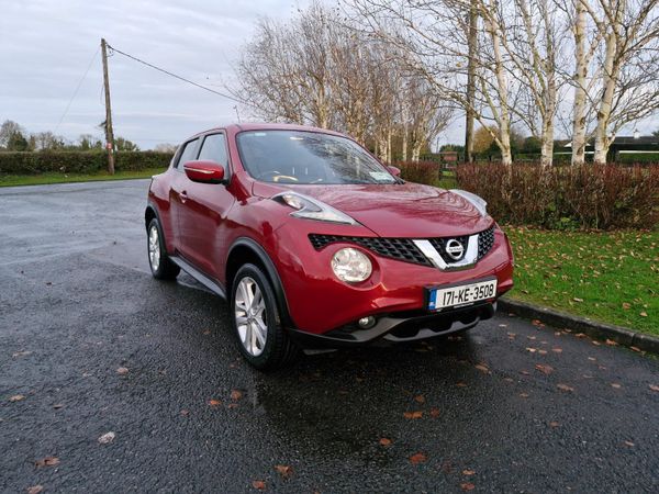 Nissan Juke SUV, Diesel, 2017, Red