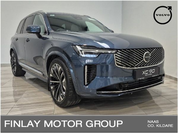 Volvo XC90 SUV, Petrol Plug-in Hybrid, 2026, Blue