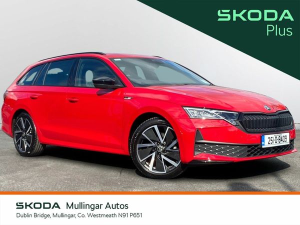 Skoda Octavia Estate, Diesel, 2025, Red