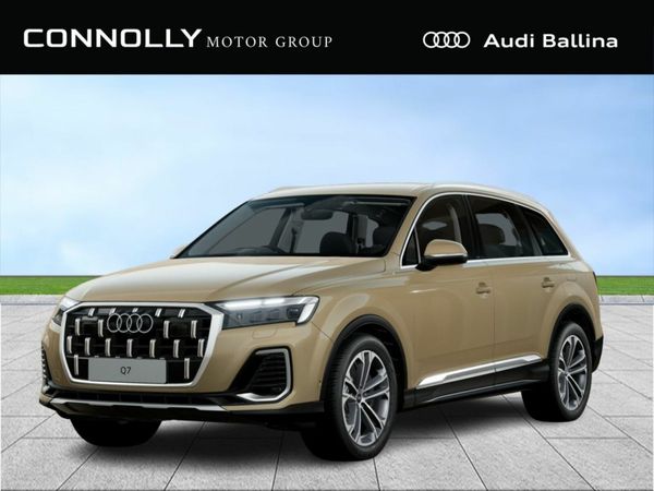 Audi Q7 SUV, Petrol Plug-in Hybrid, 2026, Gold