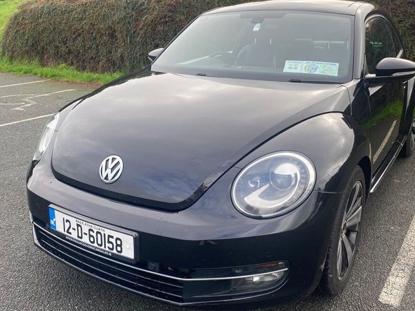 Volkswagen Beetle Hatchback, Petrol, 2012, Black