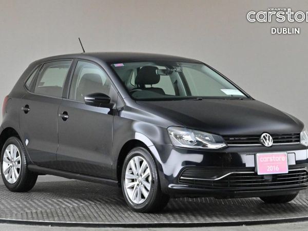 Volkswagen Polo Hatchback, Petrol, 2016, Black
