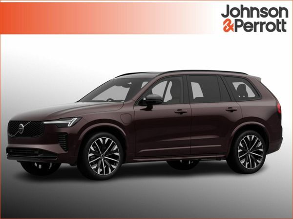 Volvo XC90 SUV, Petrol Plug-in Hybrid, 2026, Red