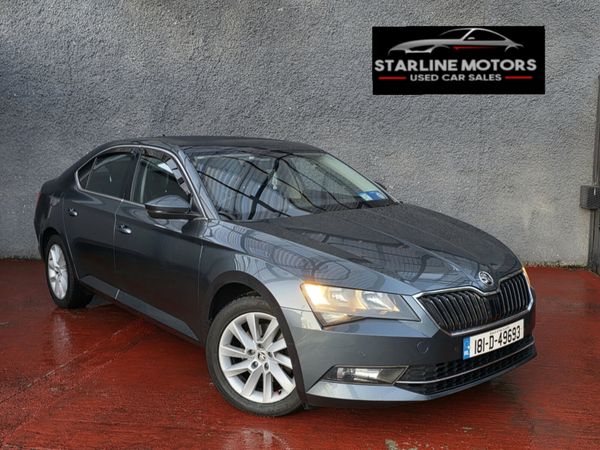 Skoda Superb Hatchback, Diesel, 2018, Grey