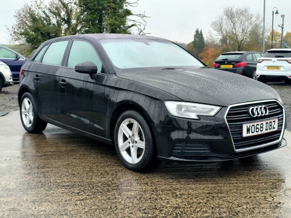 Audi A3 Hatchback, Diesel, 2018, Black