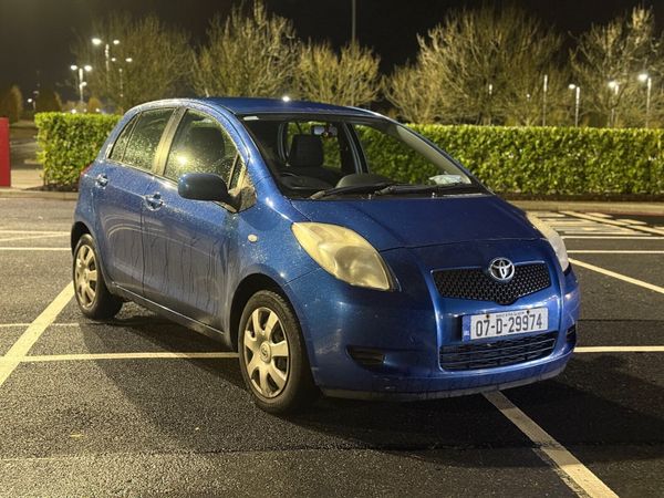 Toyota Yaris Hatchback, Petrol, 2007, Blue
