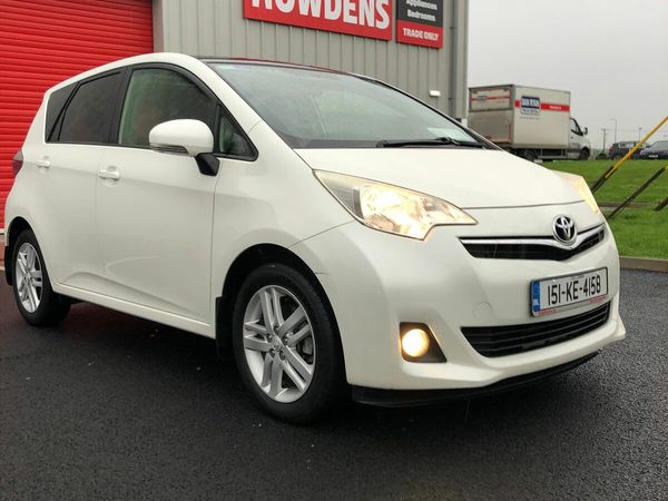 Toyota Verso-S MPV, Petrol, 2015, White