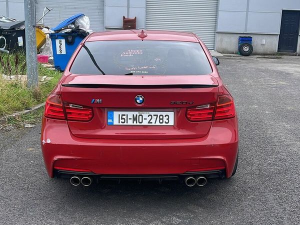 BMW 3-Series Saloon, Diesel, 2015, Red