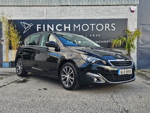 Peugeot 308 Hatchback, Diesel, 2016, Black