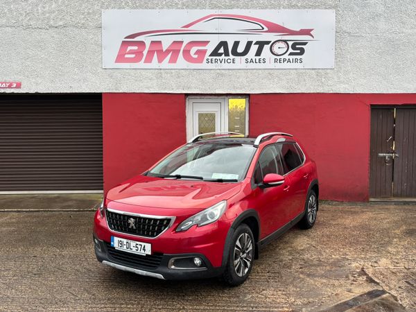 Peugeot 2008 Estate, Petrol, 2019, Red
