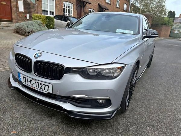 BMW 3-Series Saloon, Petrol Plug-in Hybrid, 2017, Silver