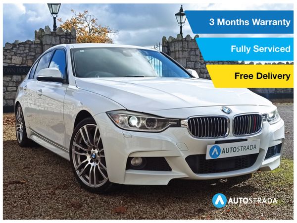 BMW 3-Series Saloon, Diesel, 2014, White