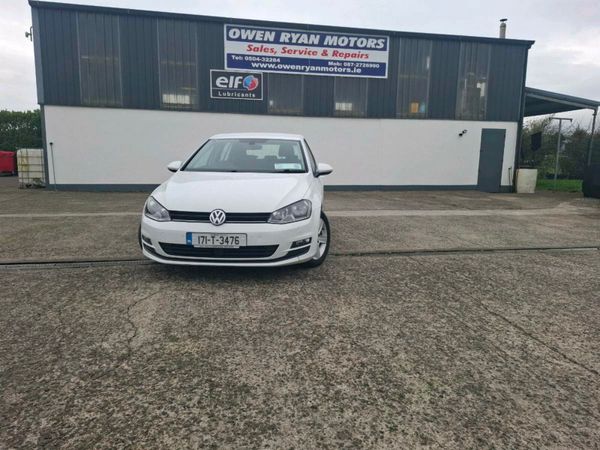 Volkswagen Golf Hatchback, Diesel, 2017, White