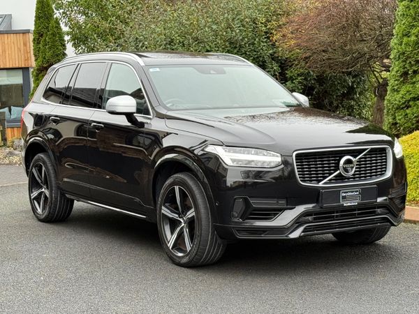 Volvo XC90 SUV, Petrol Plug-in Hybrid, 2017, Black