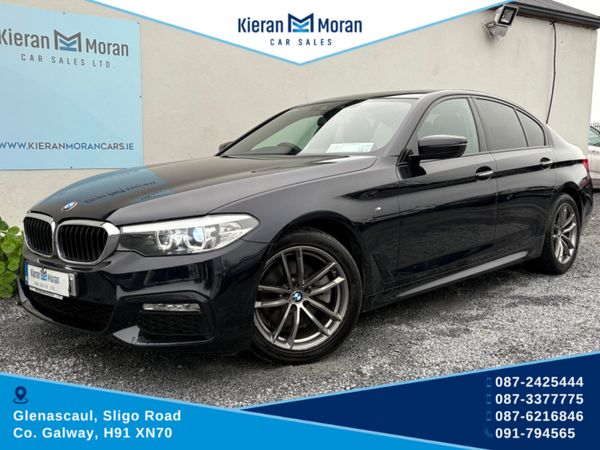 BMW 5-Series Saloon, Diesel, 2018, Black