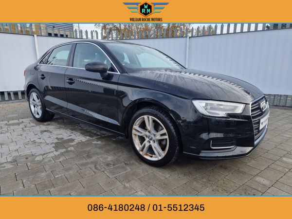 Audi A3 Saloon, Petrol, 2017, Black
