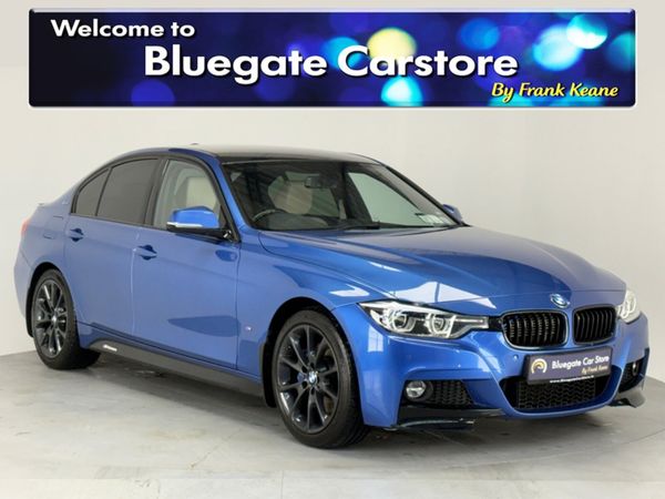 BMW 3-Series Saloon, Petrol Plug-in Hybrid, 2017, Blue