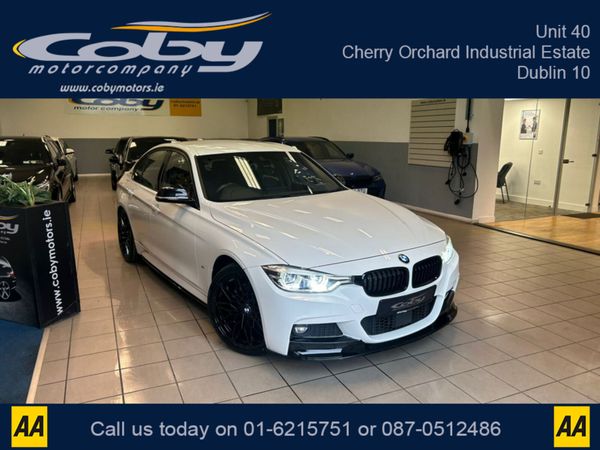 BMW 3-Series Saloon, Petrol Plug-in Hybrid, 2017, White