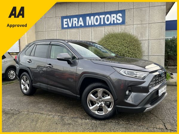 Toyota RAV4 SUV, Petrol Hybrid, 2020, Grey