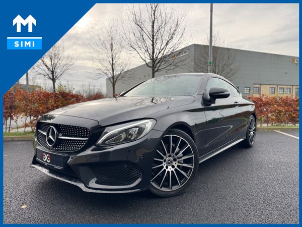 Mercedes-Benz C-Class Coupe, Diesel, 2017, Black