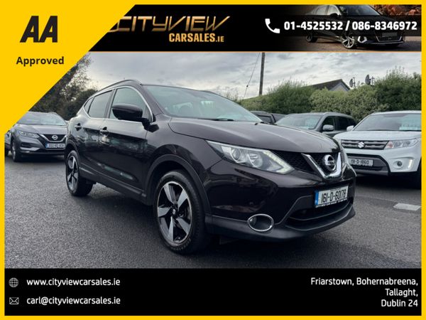 Nissan Qashqai SUV, Petrol, 2016, Black