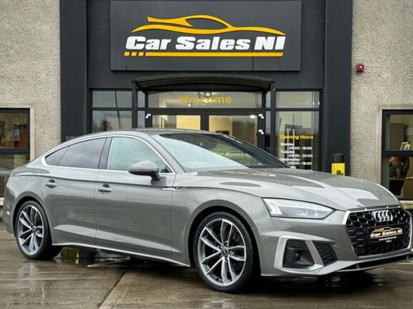 Audi A5 Hatchback, Diesel Hybrid, 2022, Grey