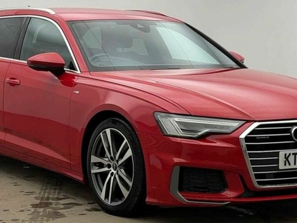 Audi Other Estate, Diesel Hybrid, 2022, Red