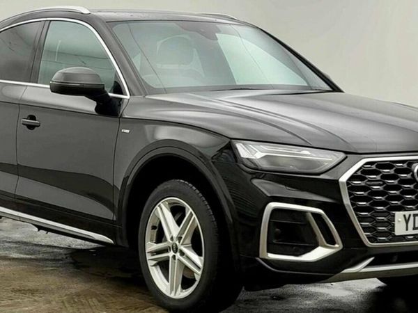 Audi Q5 SUV, Diesel Hybrid, 2022, Black