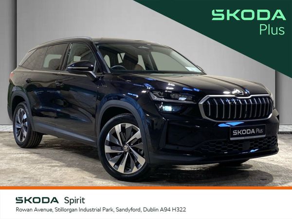 Skoda Kodiaq SUV, Petrol Plug-in Hybrid, 2025, Black
