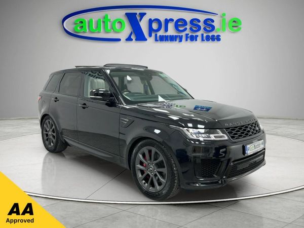 Land Rover Range Rover Sport Estate, Petrol Plug-in Hybrid, 2021, Black