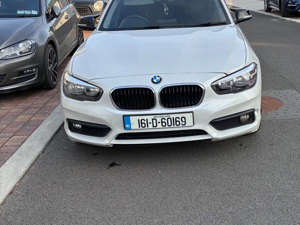 BMW 1-Series Hatchback, Diesel, 2016, White