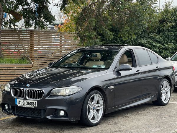 BMW 5-Series Saloon, Diesel, 2014, Grey