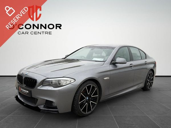 BMW 5-Series Saloon, Diesel, 2013, Grey