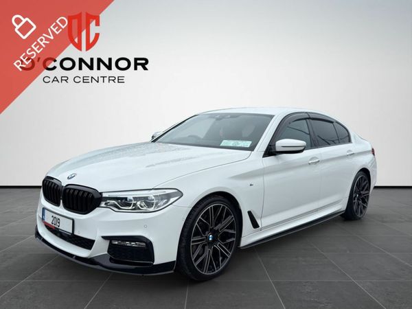 BMW 5-Series Saloon, Diesel, 2019, White