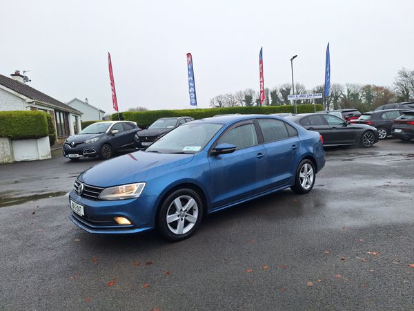 Volkswagen Jetta Saloon, Diesel, 2018, Blue
