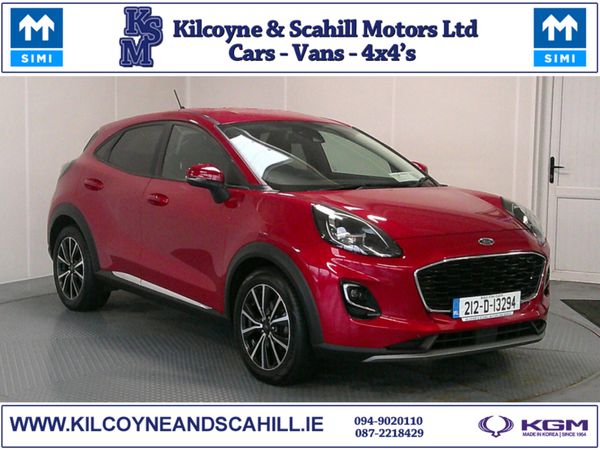 Ford Puma MPV, Diesel, 2021, Red