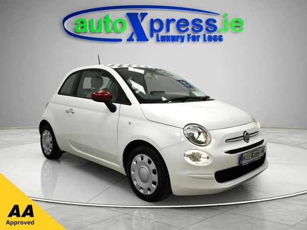 Fiat 500 Hatchback, Petrol, 2017, White
