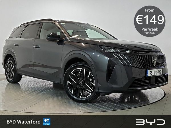 Peugeot 5008 MPV, Petrol Hybrid, 2025, Grey