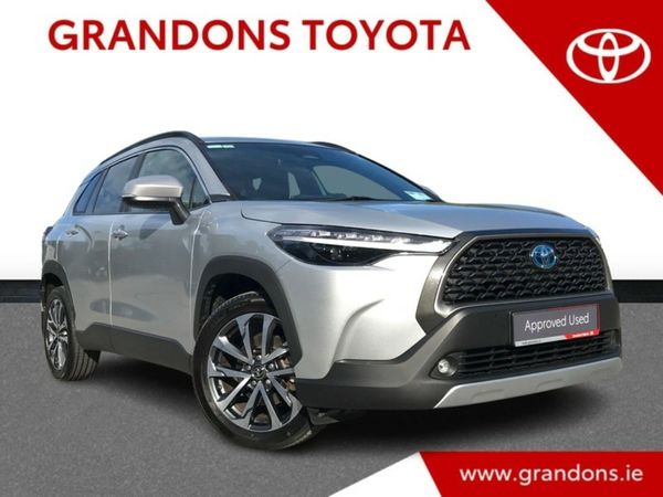 Toyota Corolla Cross SUV, Petrol Hybrid, 2023, Grey