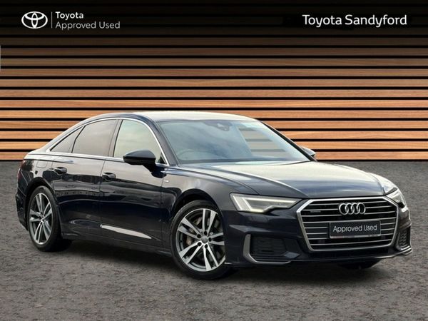 Audi A6 Saloon, Petrol Plug-in Hybrid, 2020, Blue