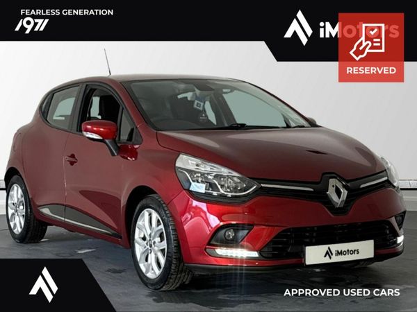 Renault Clio Hatchback, Petrol, 2019, Red