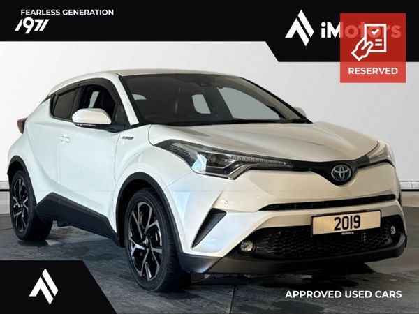 Toyota C-HR SUV, Petrol Hybrid, 2019, White